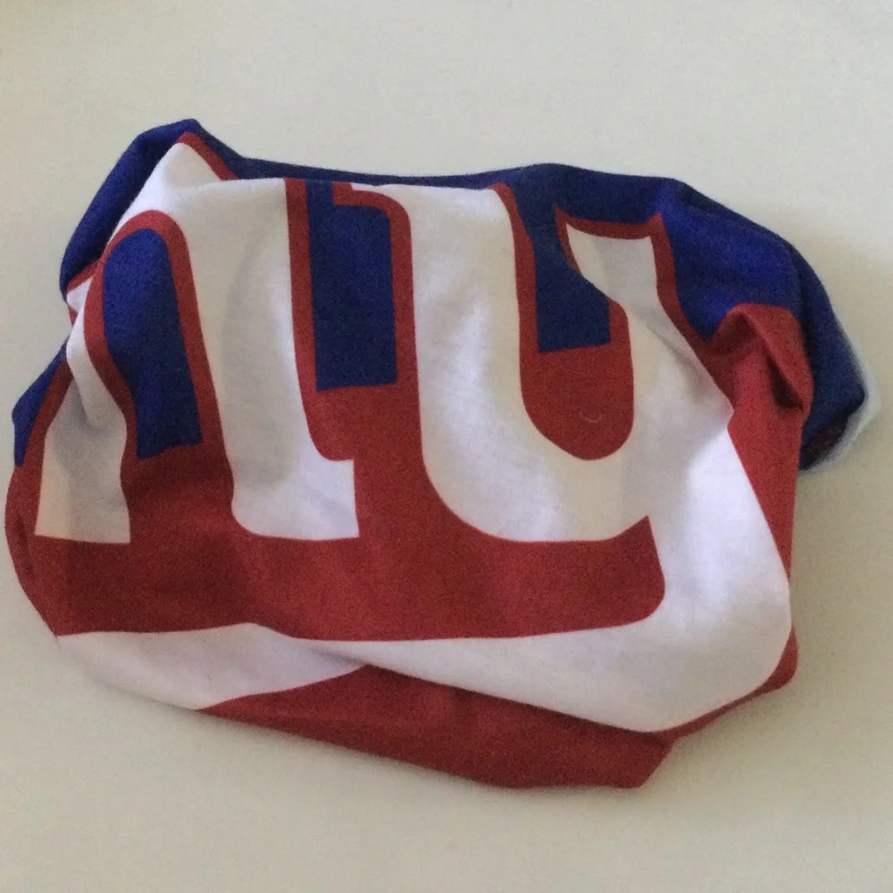 FOCO NFL NEW YORK GIANTS NECK GAITER SCARF OS UNISEX ADULT NWT